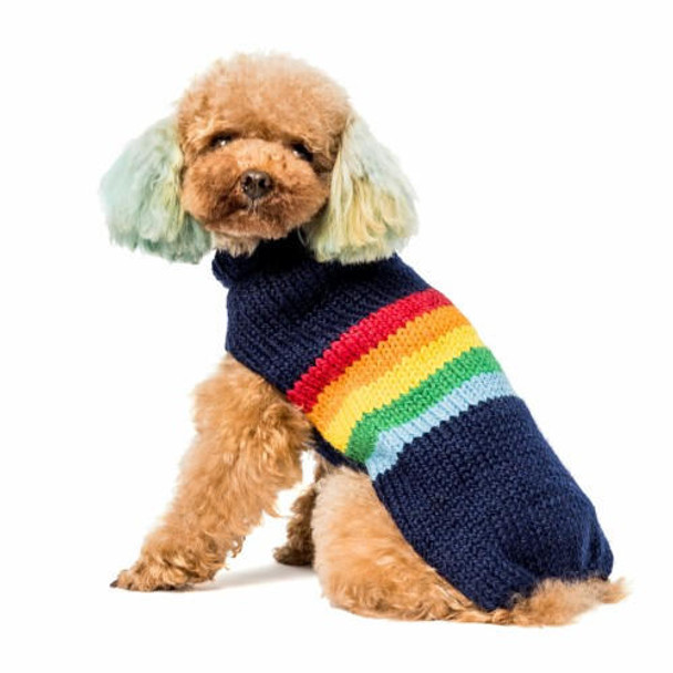 Chilly Dog Alpaca Good Vibes Dog Sweater