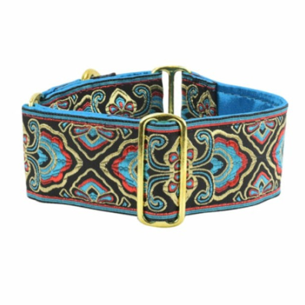 Valiente Satin lined Martingale Dog Collar - 2" - Limited Edition