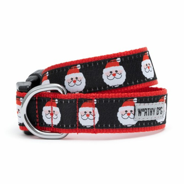 Santa Pet Dog & Cat Collar & Optional Lead