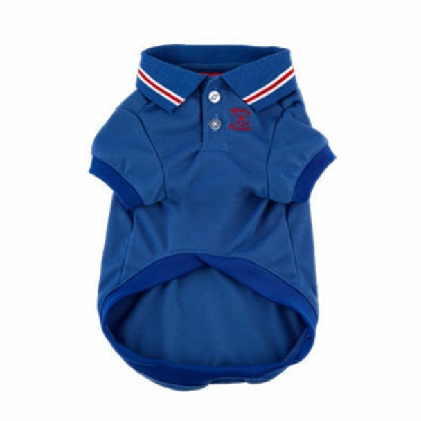 Polo Dog Shirt - Royal Blue - Tiny and Small Pet