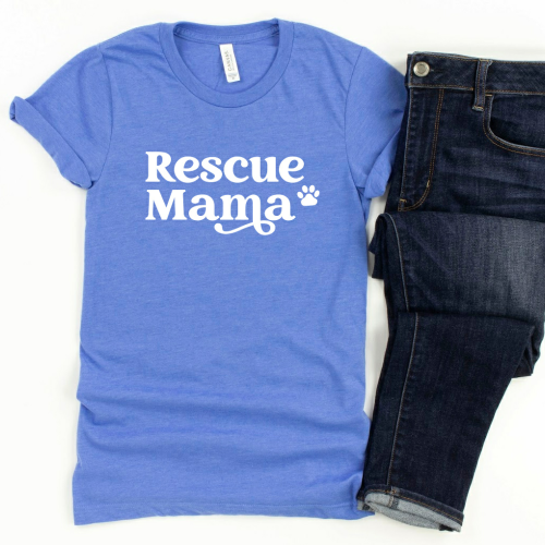 Rescue Mama Human Unisex T-Shirts - More Colors