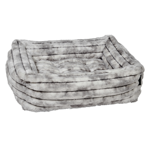 Pet Dog Bed The Franklin - Silver Fox