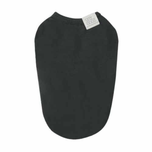 Puppy Angel Mac Daily Sleeveless Dog T-shirts - Dark Gray