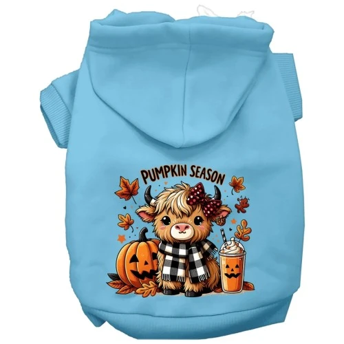 Cuties Pumpkin Season Dog Hoodie - More Colors