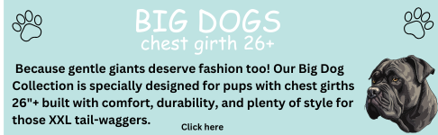 Big Dog & Gentle Giants Pet Dog Clothing, Coats, Accessories