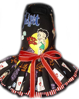 Betty Boop Polka dot Bib Dog Dress