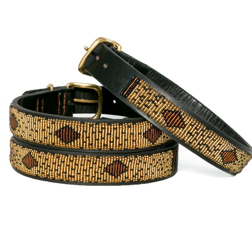  Fleur de Lis Martingale Collar Color: Gold, Size: Small (0.75  x 14) : Pet Collars : Pet Supplies