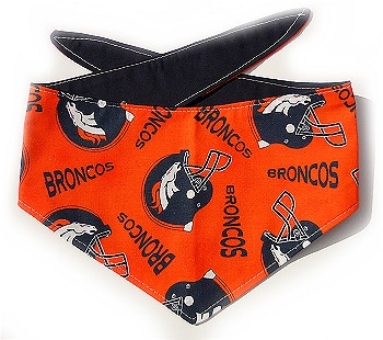 Denver broncos deals dog bandana