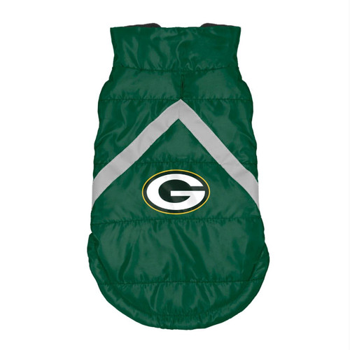 Green Bay Packers Pet Puffer Vest – Green Bay Stuff