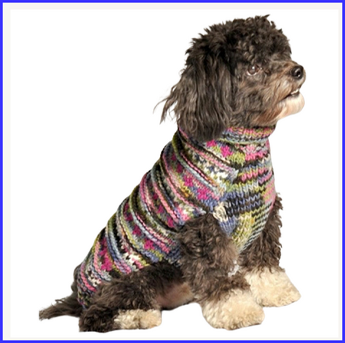 Chilly Dogs Sweater Chilly Dog Purple Woodstock Dog Sweater