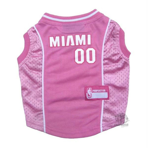 Miami Dolphins Pink Pet Jersey, PupRwear