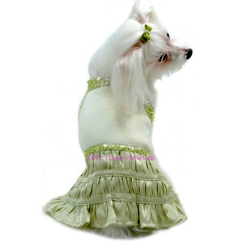 elegant dog dresses Elegant Roses Dog Party Dress | Poshdoglife.com