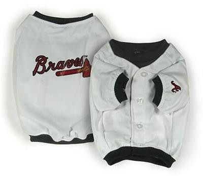 SportyK9 Atlanta Braves Dog Jersey Alternate Design - XXS