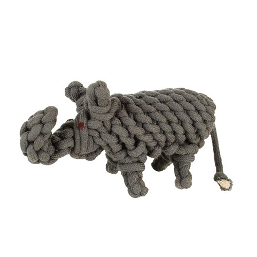 Aussie Naturals Tuff Mutts Elephant Chew Toy With Squeaker - The