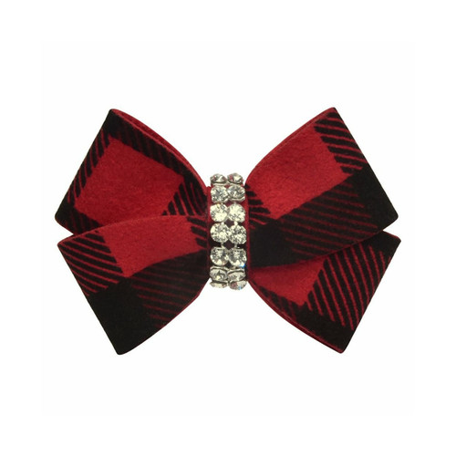 Red Gingham Ribbon Hair Clip – American Graham Apparel