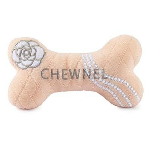 Dog Diggin Designs Chewy Vuiton Bone Toy - Free Shipping