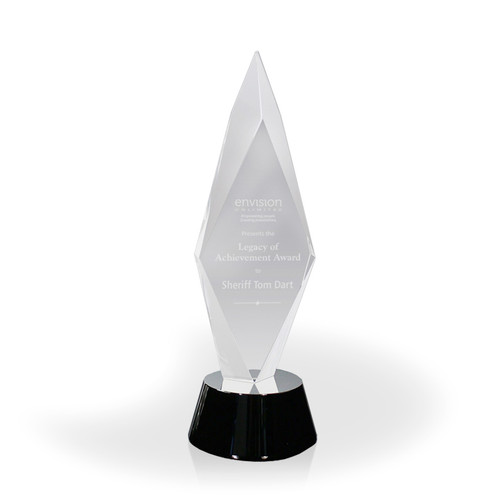 Torch Crystal Retirement Award, Medium