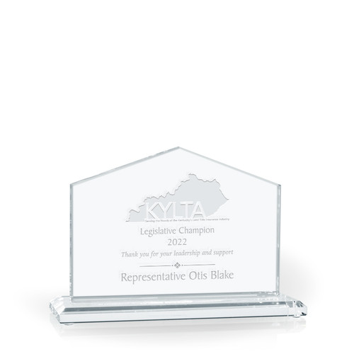 Georgian Clear Glass House Award