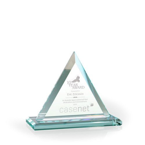 LaSalle Jade Glass Triangle Award, Small