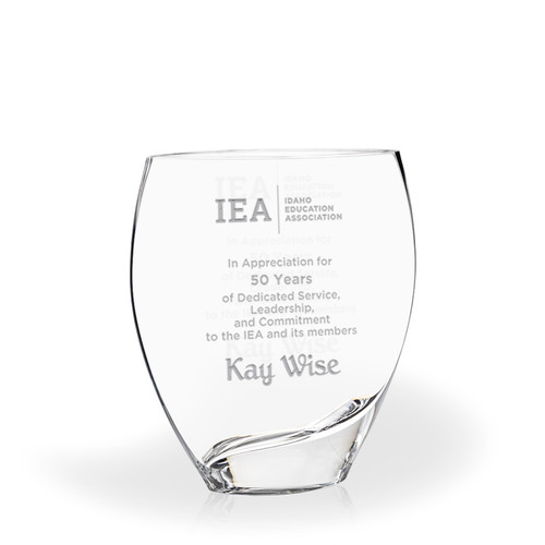 Lani Crystal Vase Award