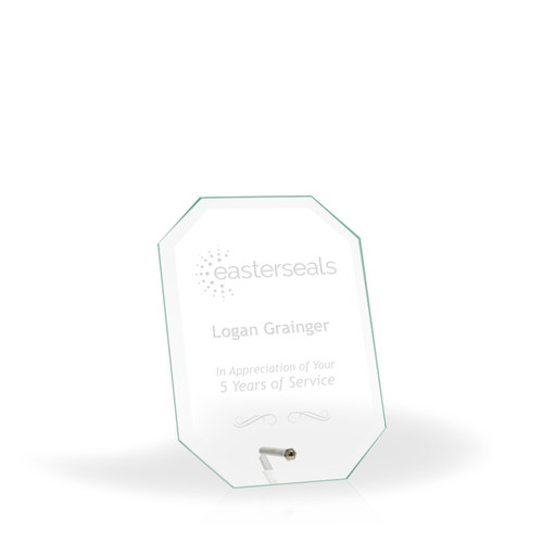 Lucas Beveled Clipped Corner 5x7 Award Lucas Beveled Clipped Corner 5x7 Award