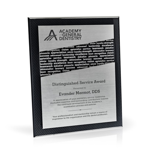 Graphite Words of Appreciation Plaque, 10.5" x 13" Graphite Words of Appreciation Plaque, 10.5" x 13"