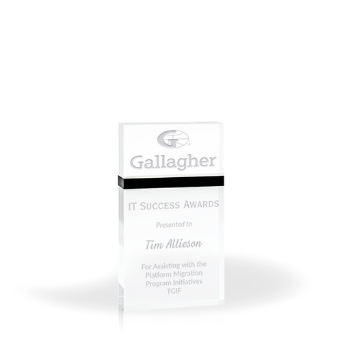Capri Black Accent 4x7 Award Capri Black Accent 4x7 Award