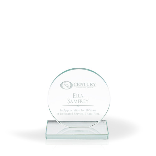 Verity Starfire Glass Award, Small