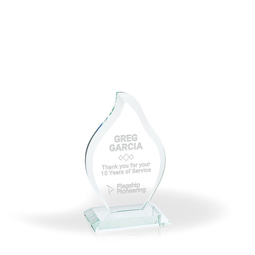 Solara Starfire Glass Award - Small