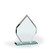 Cartesian Jade Glass Award, 8"