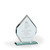 Cartesian Jade Glass Award, 8"