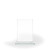 Acclaim Glass Rectangle with Base, Small