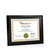 Onyx Glass Certificate Holder, 11"x14"