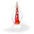 Avondale Art Glass Award - Clear Pyramid Base