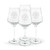 Crystal Swirl White Wine Glass - Set of 4 - 15 oz