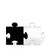 Momentum Puzzle Acrylic Award - 5" x 5" - Black
