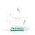 Stravia Jade Glass Award - Medium front