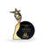 Asteria Black and Gold Star Award, 10"