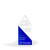 Steeple Blue and Clear Crystal Award