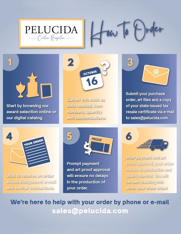 Pelucida How to Order