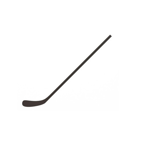 Ice hockey stick isolated