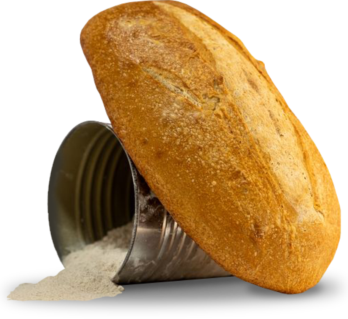 Bread and can