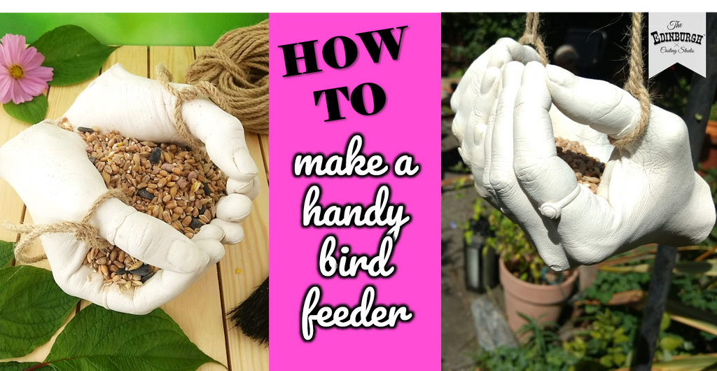 How to Make a Hand Cast Bird Feeder