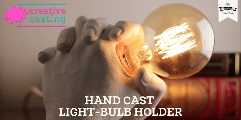 How to Make a Hand Cast Light-bulb Holder