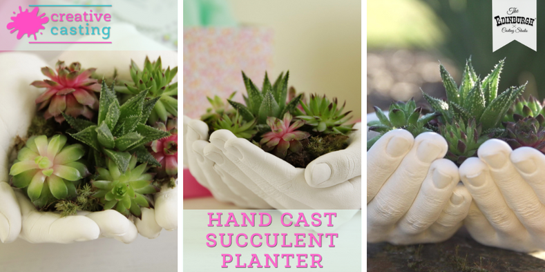 Mother's Day Gift Idea: Hand Cast Succulent Planter