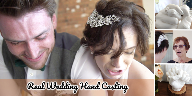 Real Wedding Hand Casting!