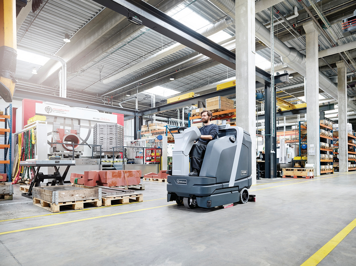 2022 Nilfisk Advance SC6000 Rider Floor Scrubber-FC6109