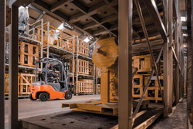 Toyota 80V Electric Pneumatic Forklift