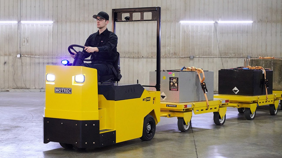 Motrec MT-340 Single Passenger Tow Tractor