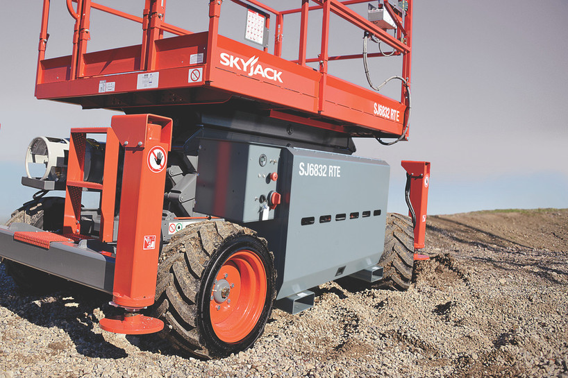 Skyjack Rough Terrain Scissor Lift